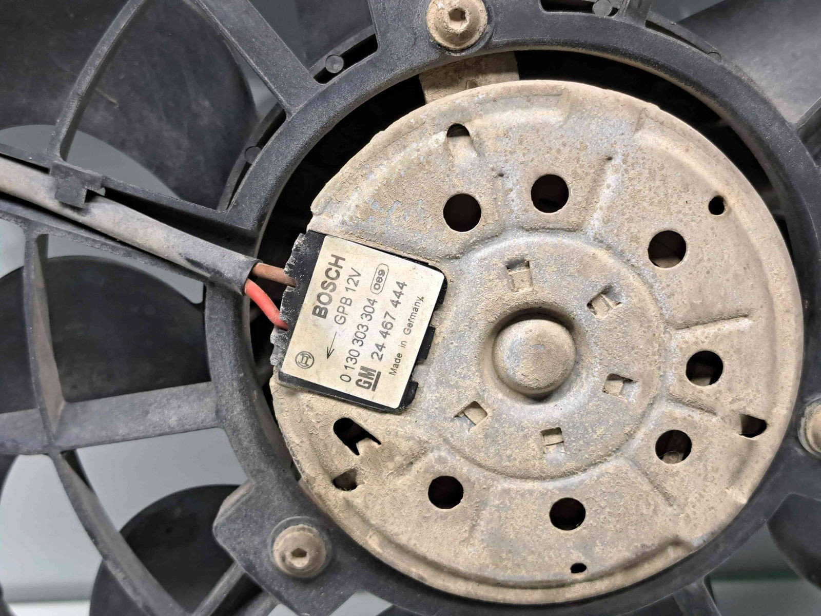 Electroventilator Opel Astra H [Fabr 2004-2009] 0130303304 1.7 CDTI A17DTR 92KW / 125CP - imagine 5