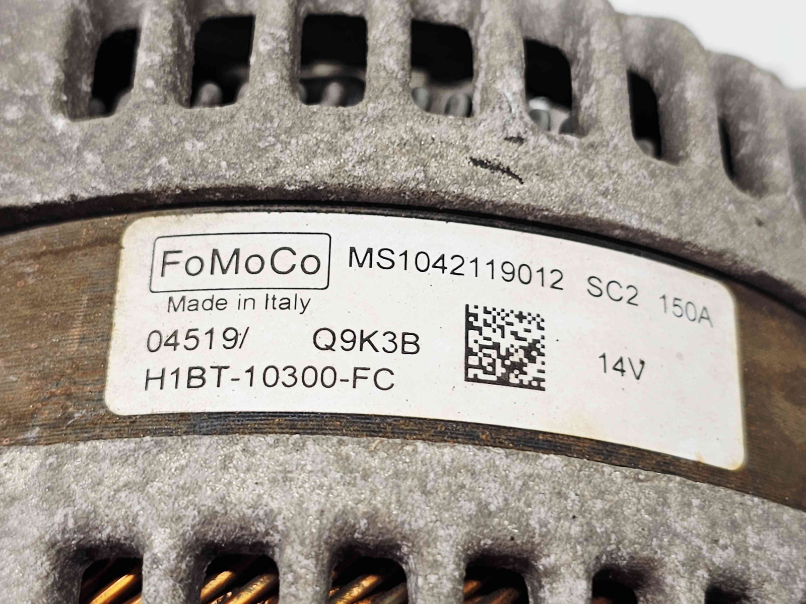 Alternator Ford Ecosport [Fabr 2017-2024] MS1042119012 1.0 Benz M1DA 92KW / 125CP - imagine 5