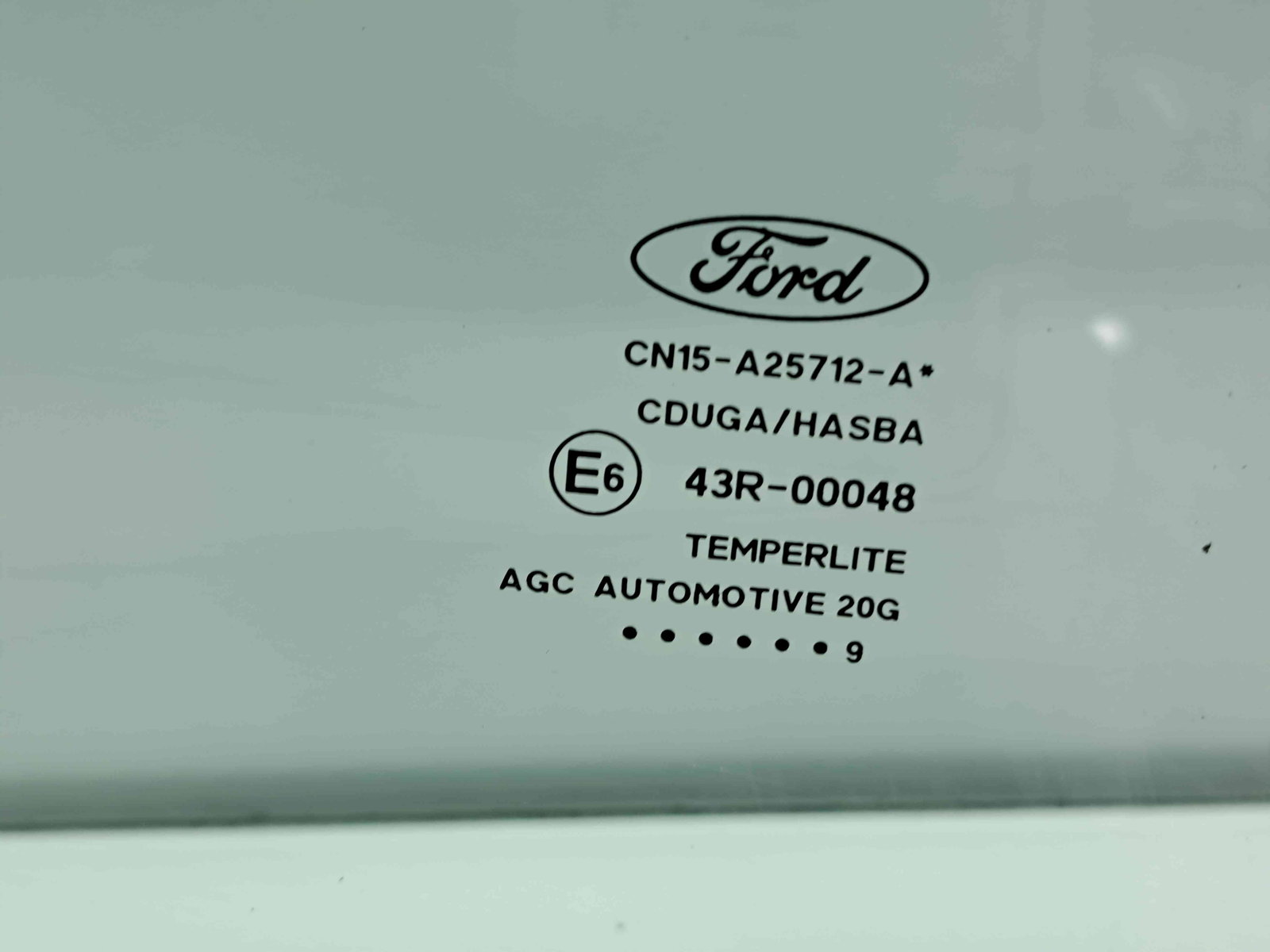 Geam usa dreapta spate Ford Ecosport [Fabr 2017-2024] OEM - imagine 2