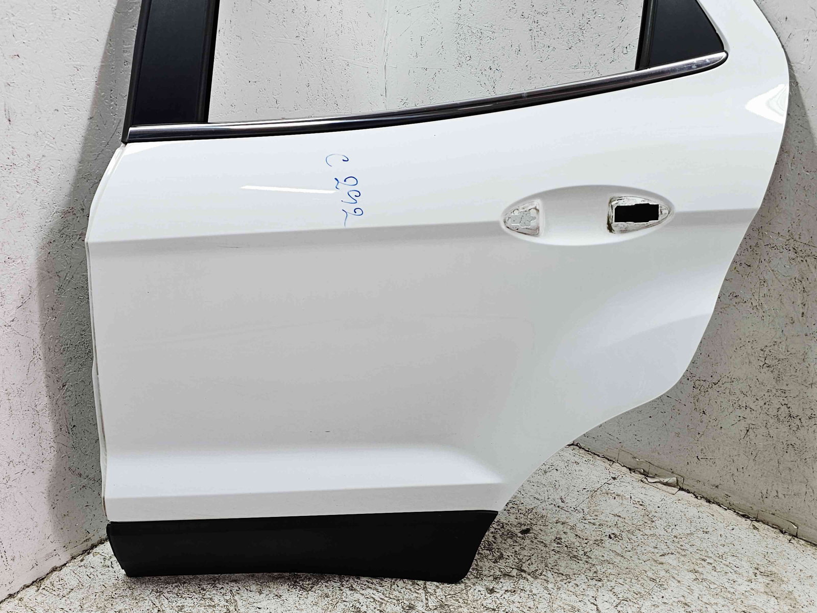 Usa stanga spate Ford Ecosport [Fabr 2017-2024] Frozen White - imagine 5