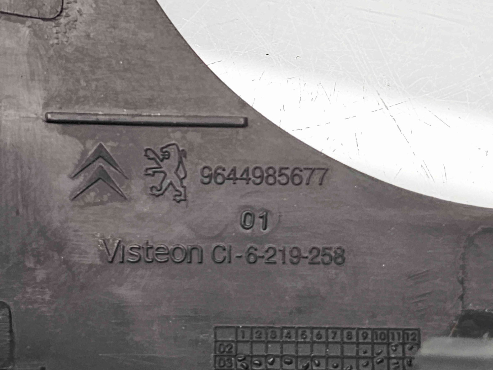 Buton reglaj oglinzi Peugeot Partner (I) [Fabr 1996-2008] 9644985677 - imagine 5