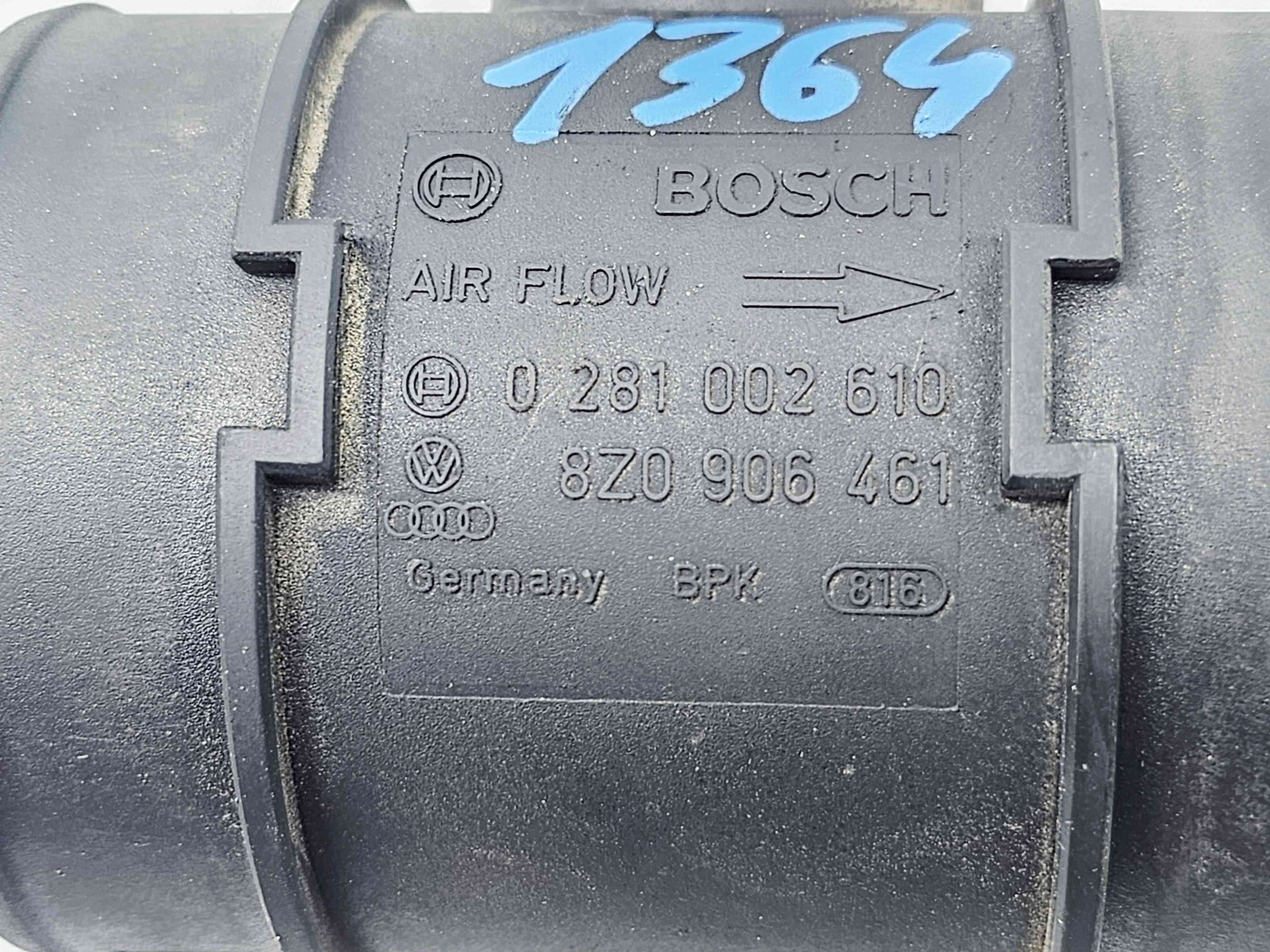 Debitmetru aer Audi A2 (8Z0) [Fabr 2000-2005] 8Z0906461 1.4 TDI ATL 66KW / 90CP - imagine 4