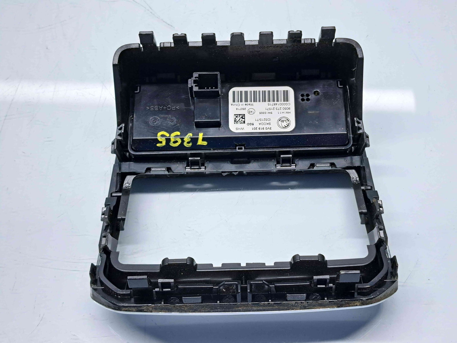 Panou comanda clima Skoda Superb III Combi (3V5) [Fabr 2015-2024] 3V0919201 - imagine 3