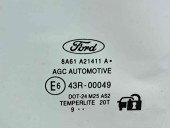 Geam usa stanga fata Ford Fiesta 5 [Fabr 2001-2010] OEM