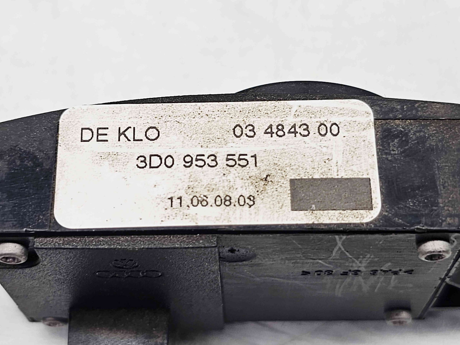 Buton Reglaj Volan Volkswagen Phaeton (3D) [Fabr 2002-2016] 3D0953551 - imagine 3