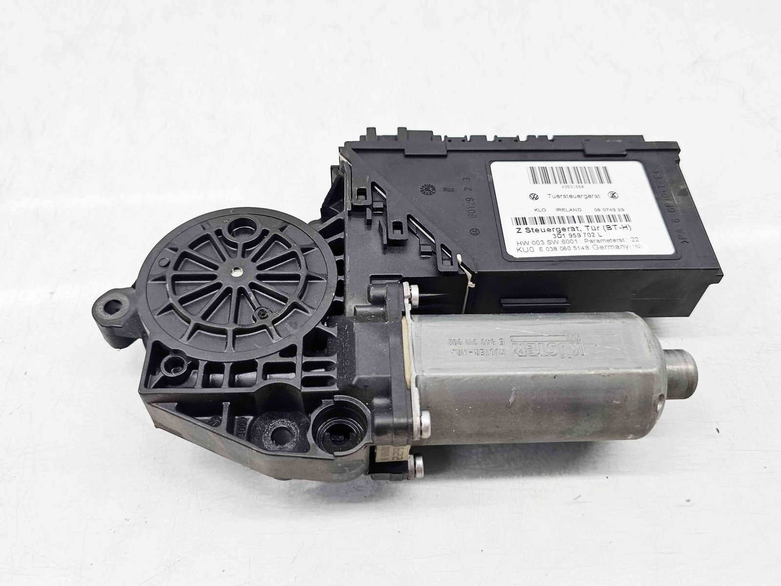 Motoras geam dreapta fata Volkswagen Phaeton (3D) [Fabr 2002-2016] 3D1959702L - imagine 3