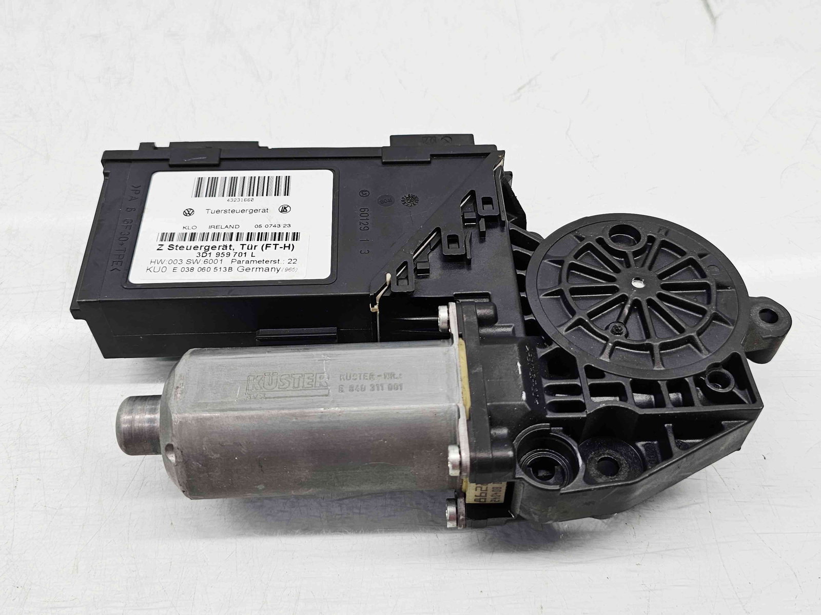 Motoras geam stanga fata Volkswagen Phaeton (3D) [Fabr 2002-2016] 3D1959701L - imagine 3