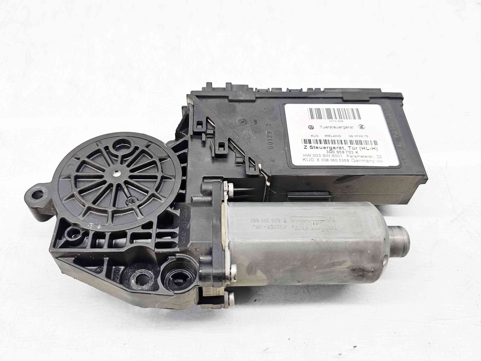 Motoras geam stanga spate Volkswagen Phaeton (3D) [Fabr 2002-2016] 3D0959703K - imagine 3