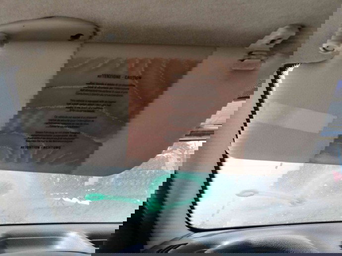 Parasolar stanga OEM Fiat Punto 1.2 1999-2007