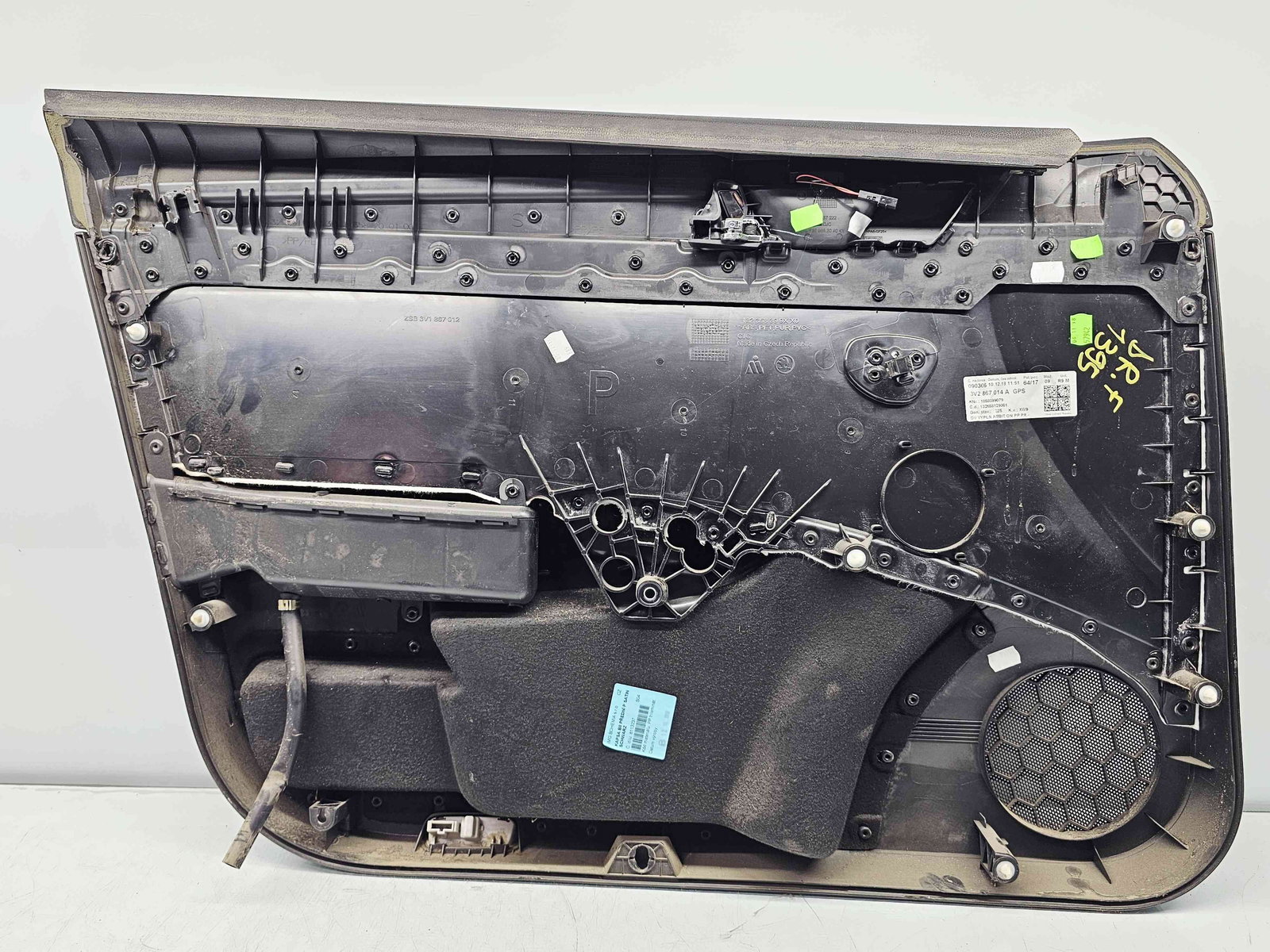 Tapiterie usa dreapta fata Skoda Superb III Combi (3V5) [Fabr 2015-2024] 3V2867014A - imagine 3