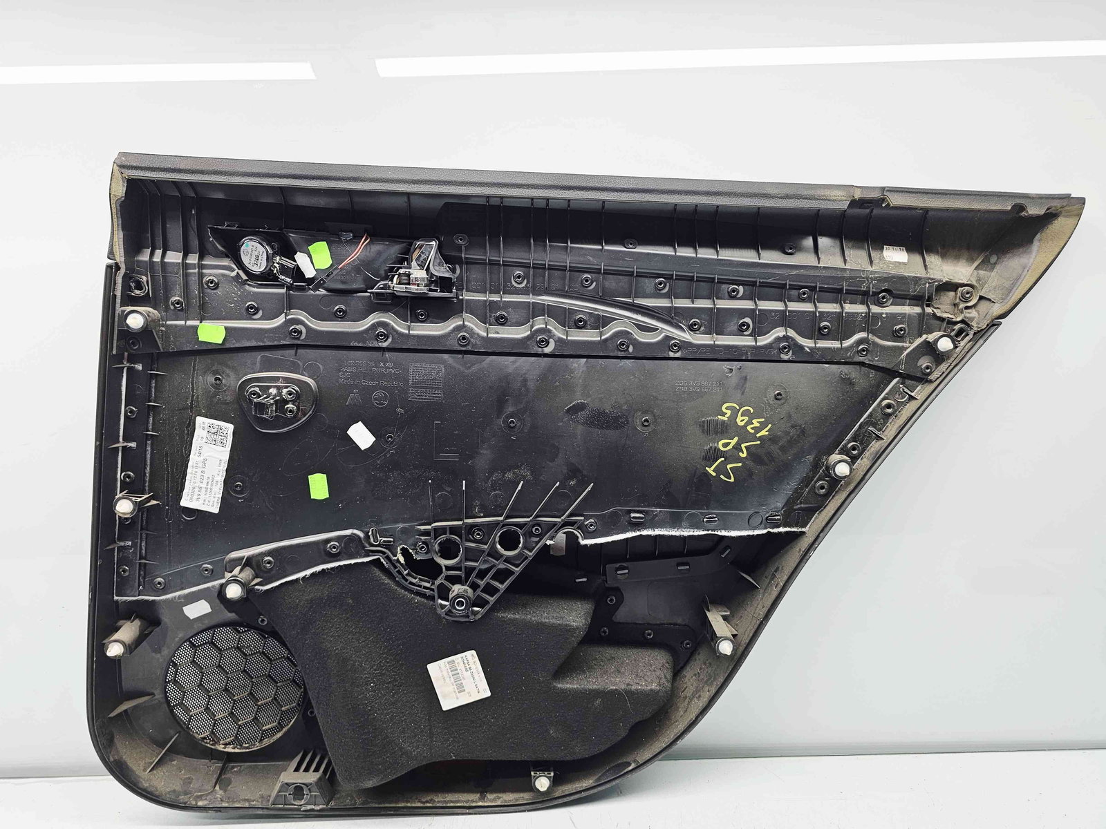 Tapiterie usa stanga spate Skoda Superb III Combi (3V5) [Fabr 2015-2024] 3V9867023B - imagine 4