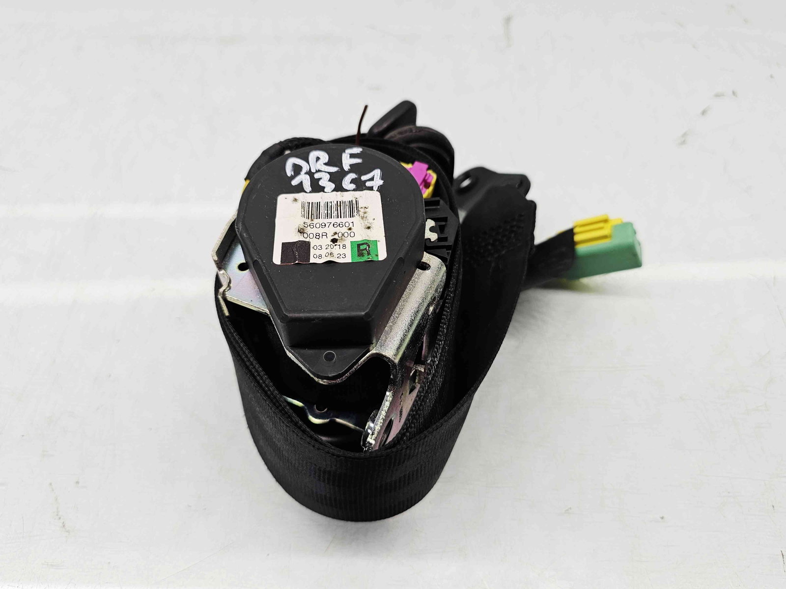 Centura dreapta fata Volkswagen Phaeton (3D) [Fabr 2002-2016] 3D1857706AA - imagine 2