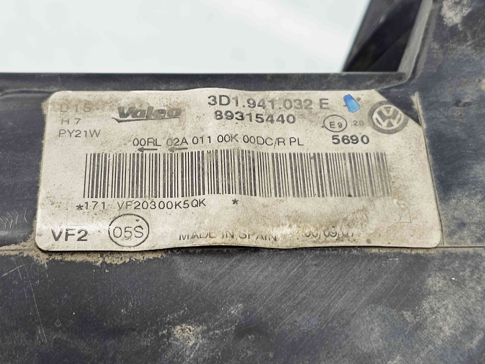 Far dreapta Volkswagen Phaeton (3D) [Fabr 2002-2016] 3D1941032E - imagine 5