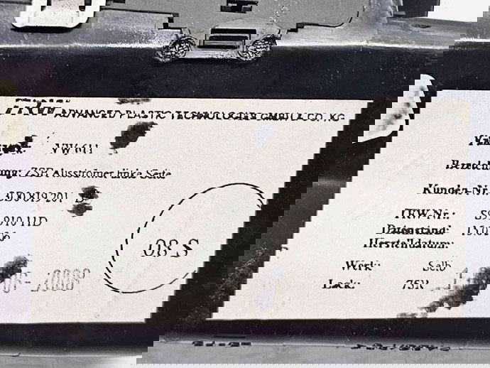  Grila aerisire stanga Volkswagen Phaeton (3D) [Fabr 2002-2016] 3D0819801D