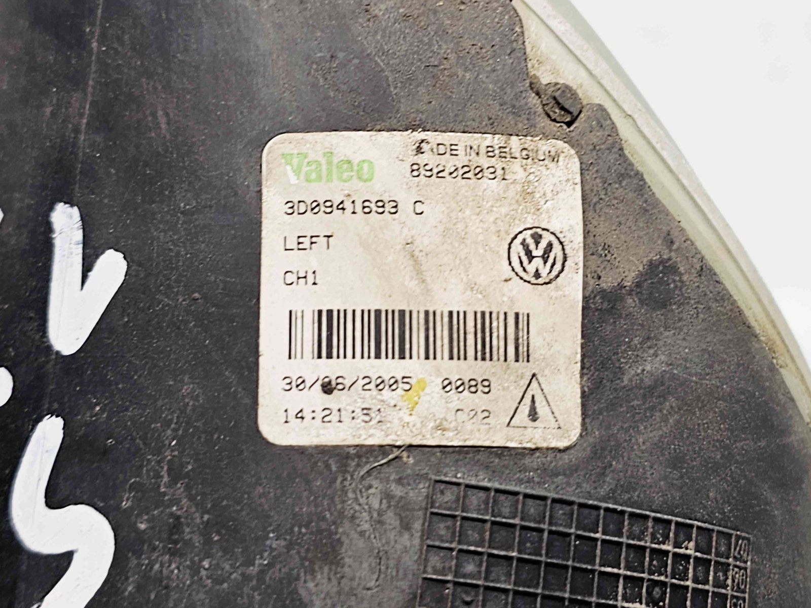 Proiector ceata stanga Volkswagen Phaeton (3D) [Fabr 2002-2016] 3D0941693C - imagine 5