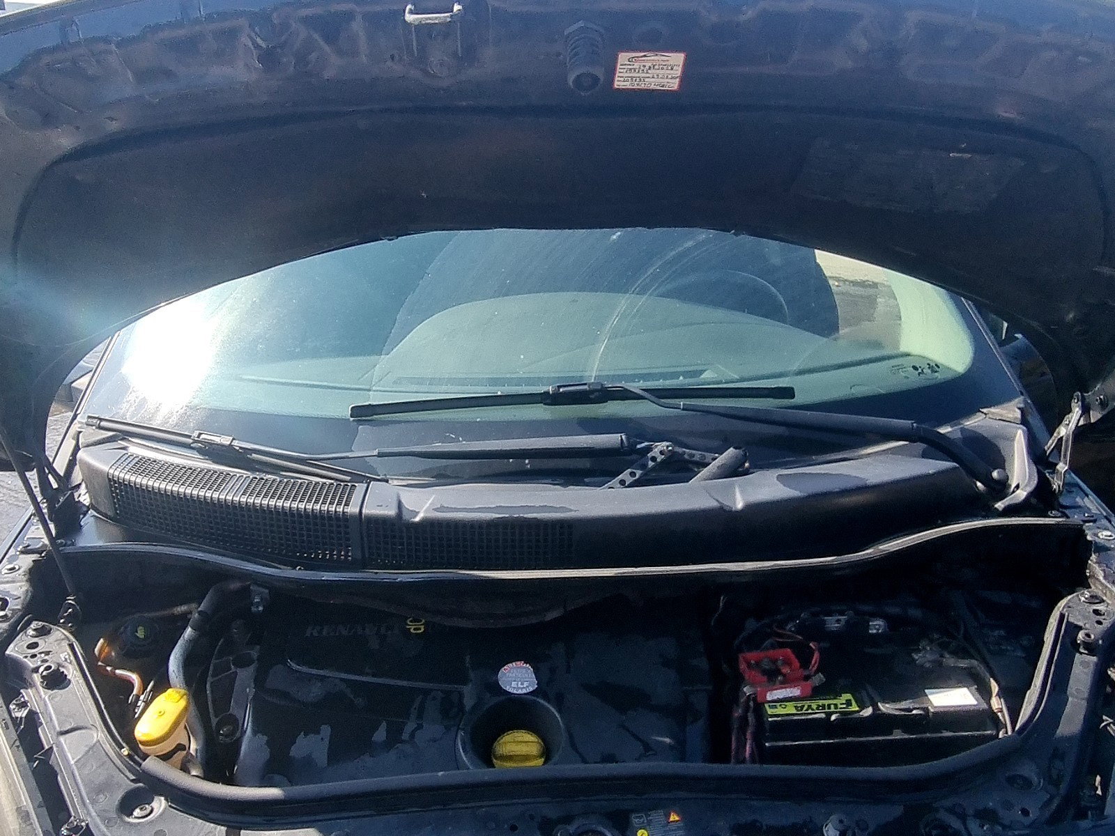 Grila stergator parbriz Renault Grand Scenic 2 [Fabr 2003-2008] 1.9 CDI F9Q803 96KW / 130CP