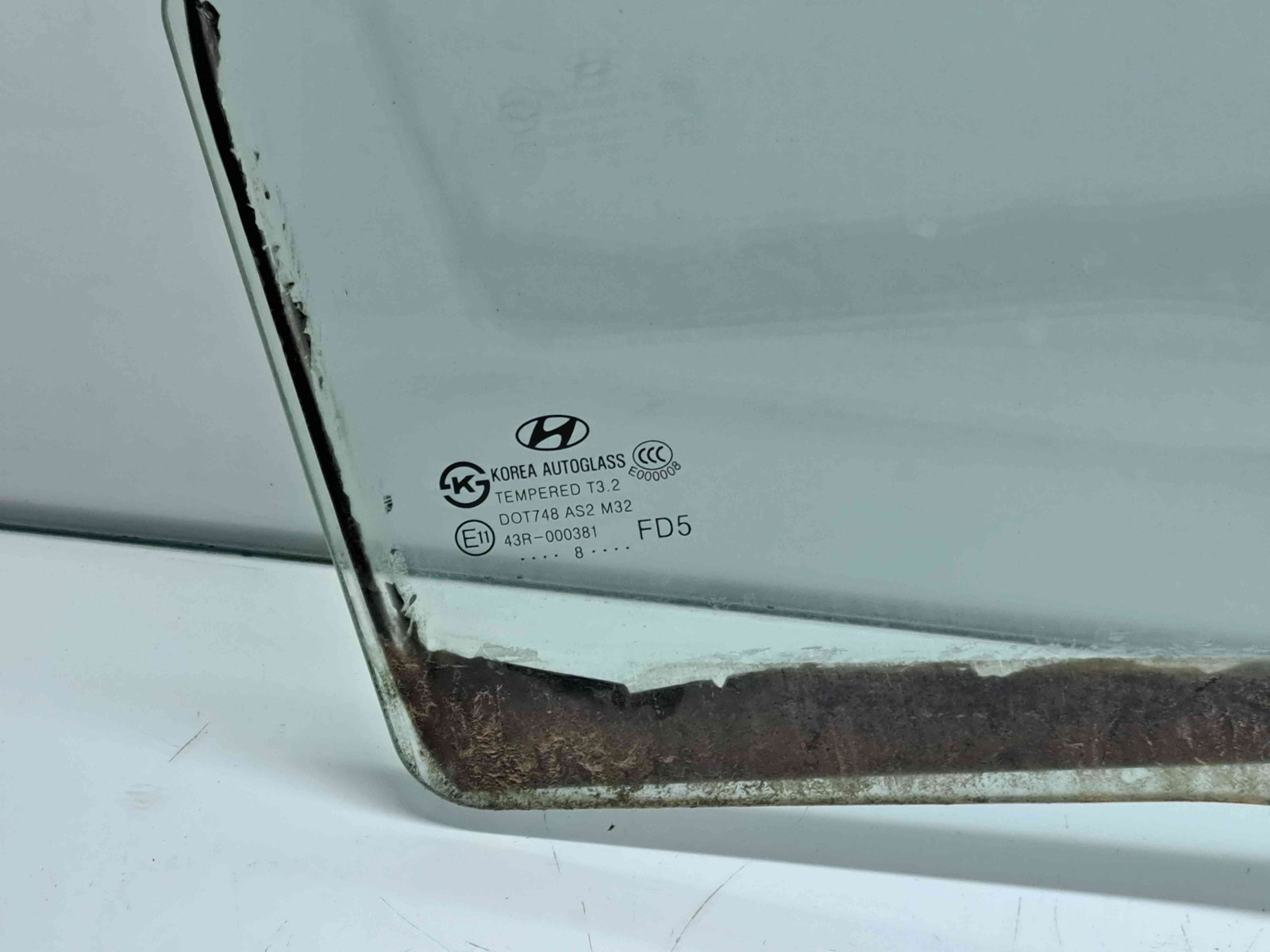 Geam usa dreapta spate Hyundai i30 (FD) [Fabr 2007-2012] OEM - imagine 2