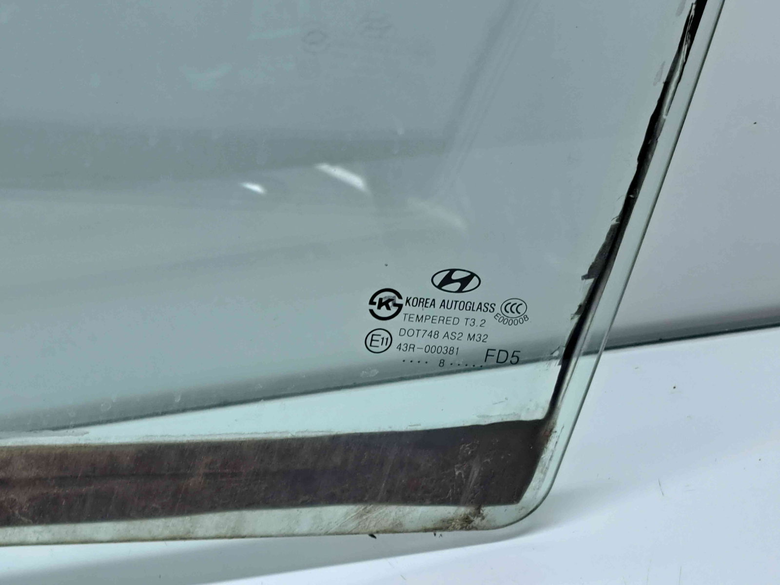 Geam usa stanga spate Hyundai i30 (FD) [Fabr 2007-2012] OEM - imagine 2