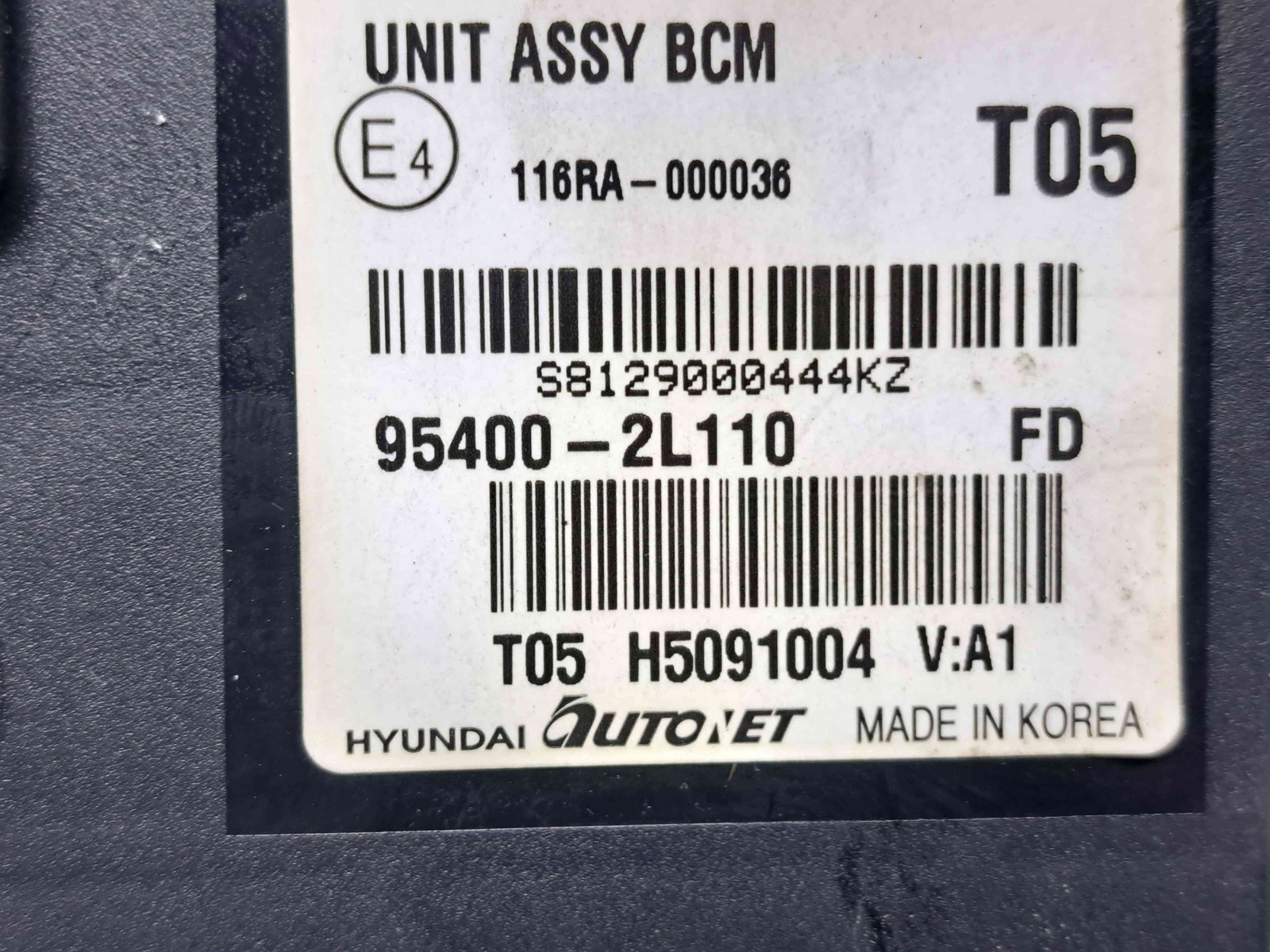 Modul confort Hyundai i30 (FD) [Fabr 2007-2012] 95400-2L110 - imagine 5