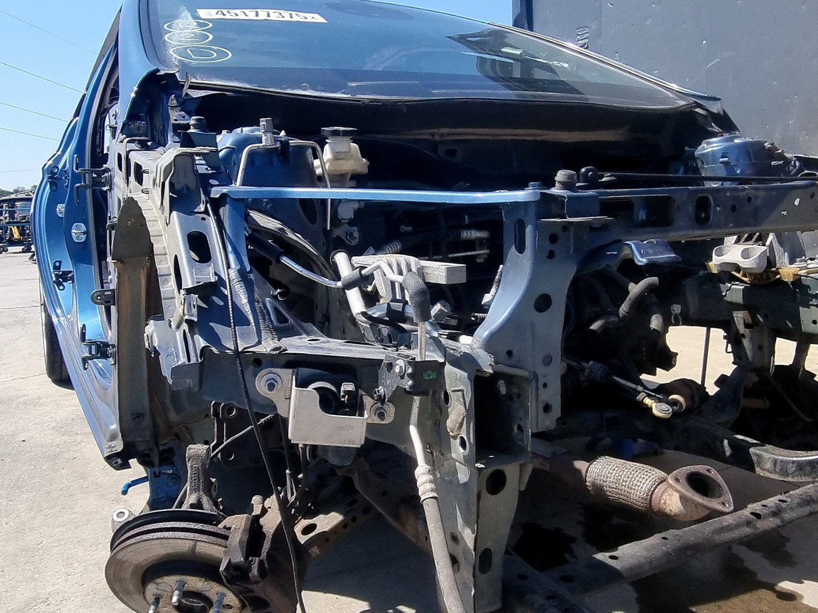 Cap lonjeron dreapta Opel Astra K Hatchback [Fabr 2015-2022] 1.0 Benz LE1 77 KW / 105 CP