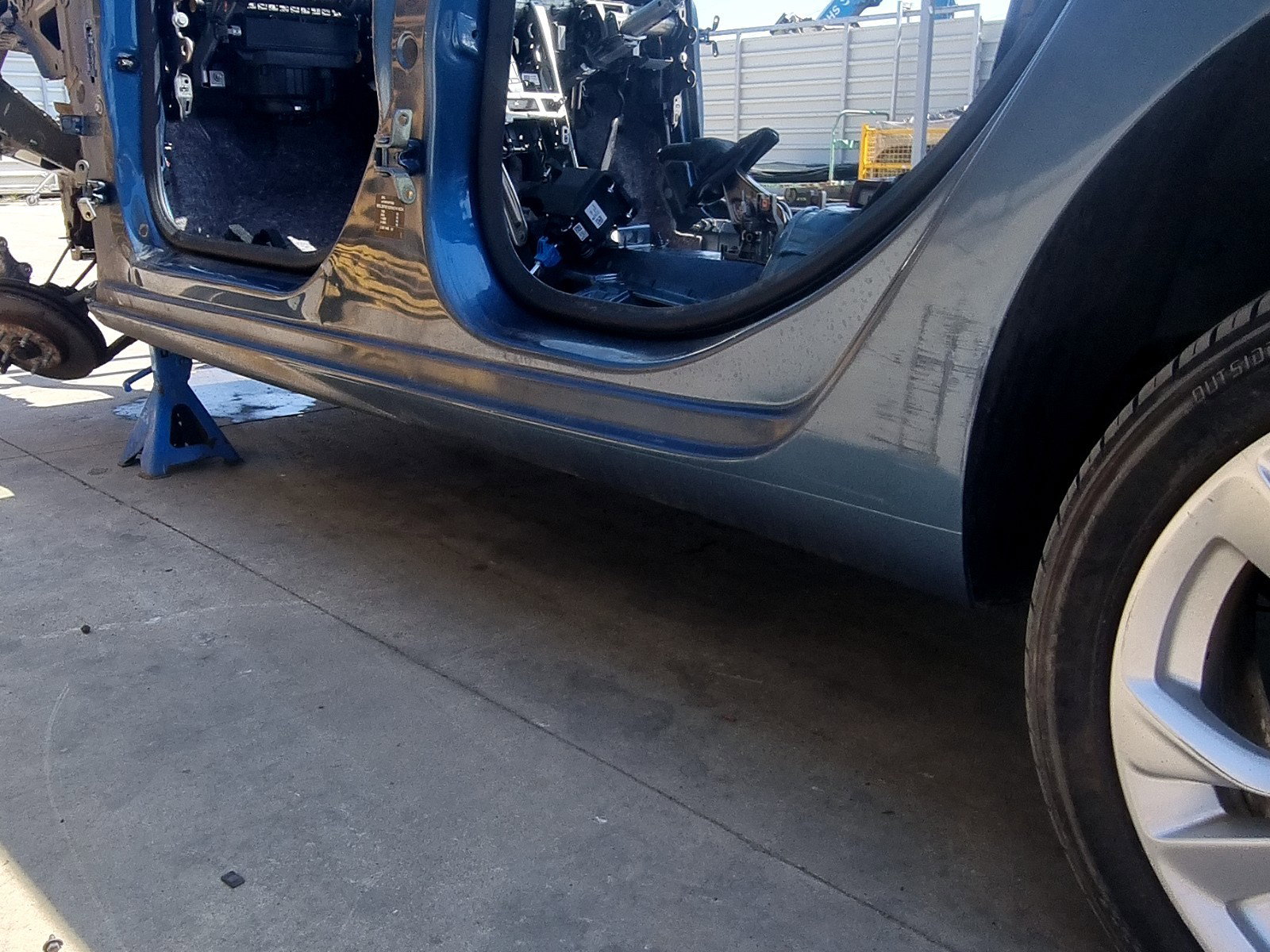 Prag lateral stanga Opel Astra K Hatchback [Fabr 2015-2022] 1.0 Benz LE1 77 KW / 105 CP