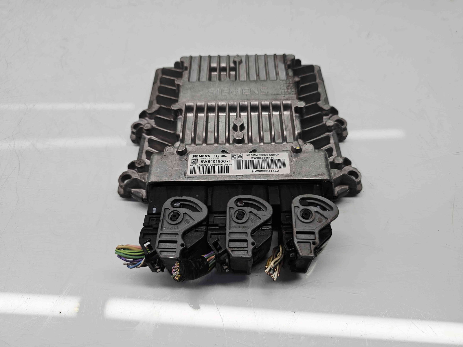 Calculator motor ECU Peugeot 407 [Fabr 2004-2010] 5WS40196G-T 2.0 HDI RHR 100KW / 136CP - imagine 1