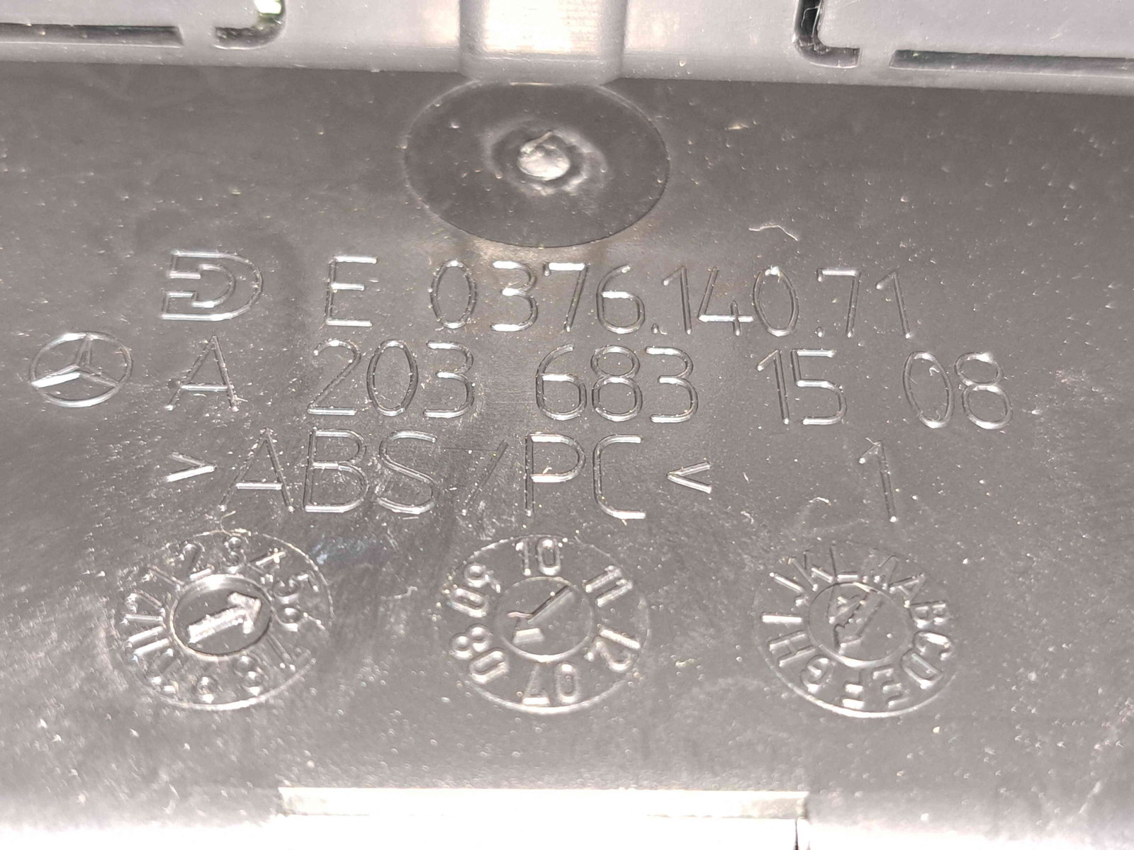 Cotiera Mercedes Clasa C Coupe (CL203) [Fabr 2001-2011] A2036831508 - imagine 5