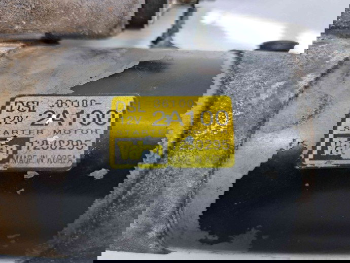  Electromotor 8 dinti Hyundai i30 (FD) [Fabr 2007-2012] 1250295  1.6 D4FB84.6KW / 115CP