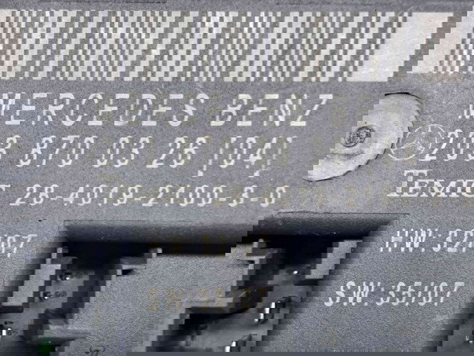  Modul confort Mercedes Clasa C Coupe (CL203) [Fabr 2001-2011] 2038700326