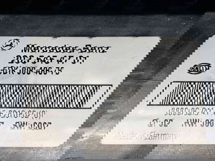  Panou sigurante Mercedes Clasa C Coupe (CL203) [Fabr 2001-2011] 2035454701 