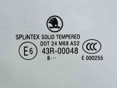 Geam usa stanga fata Skoda Octavia 2 Combi (1Z5) [Fabr 2004-2013] OEM