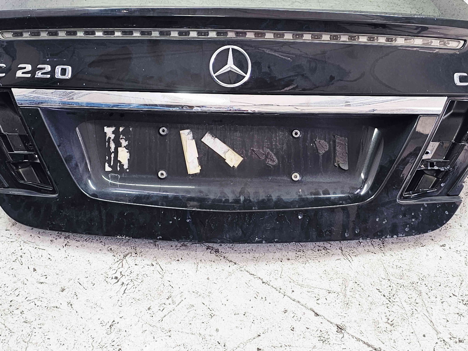 Haion Mercedes Clasa C Coupe (CL203) [Fabr 2001-2011] 197 NEGRU OBSIDIAN - imagine 5