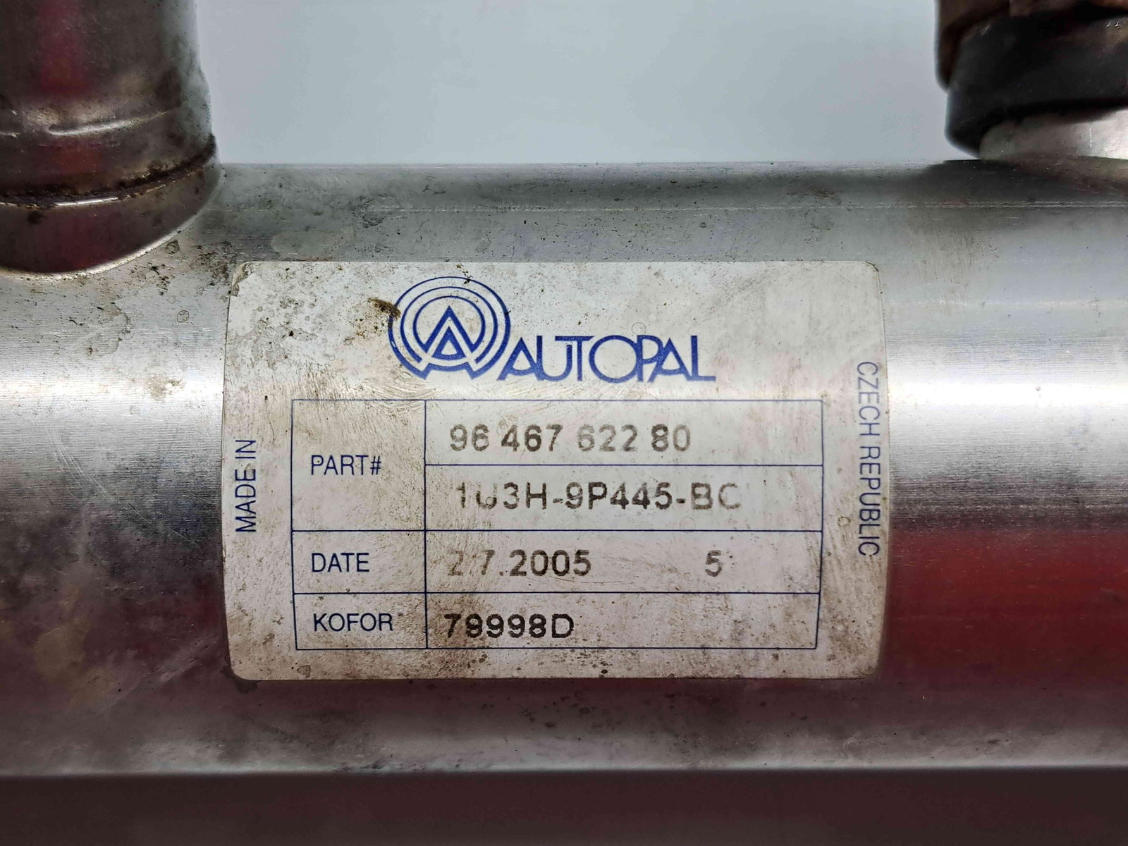 Racitor gaze Ford Focus 2 (DA) [Fabr 2004-2012] 9646762280 1.6 TDCI G8DA 81KW / 110CP - imagine 5