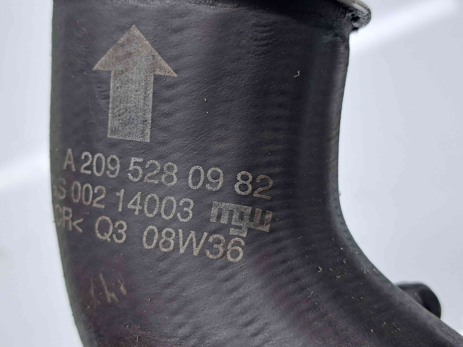 Tub intercooler Mercedes Clasa C Coupe (CL203) [Fabr 2001-2011] A2095280982 2.2 CDI 646963 110KW / 150CP - imagine 5