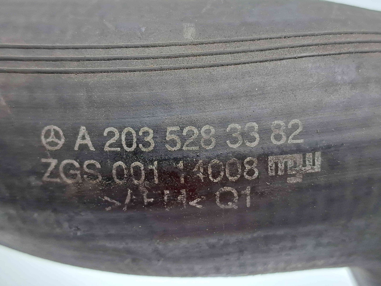 Tub intercooler Mercedes Clasa C (W203) [Fabr 2000-2007] A2035283382 2.2 CDI 646963 110KW / 150CP - imagine 2