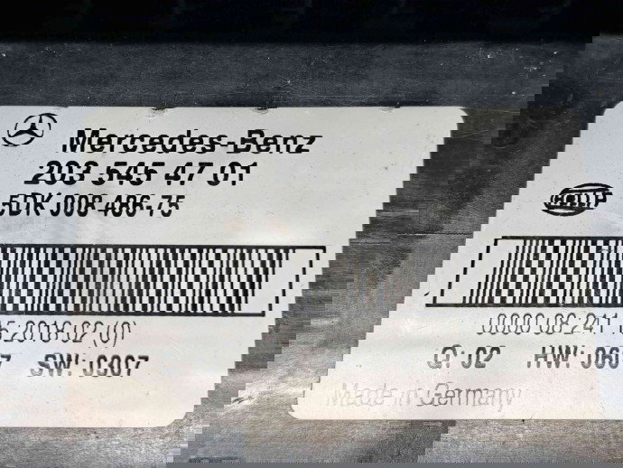  Panou sigurante  Mercedes Clasa C (W203) [Fabr 2000-2007] 2035454701 