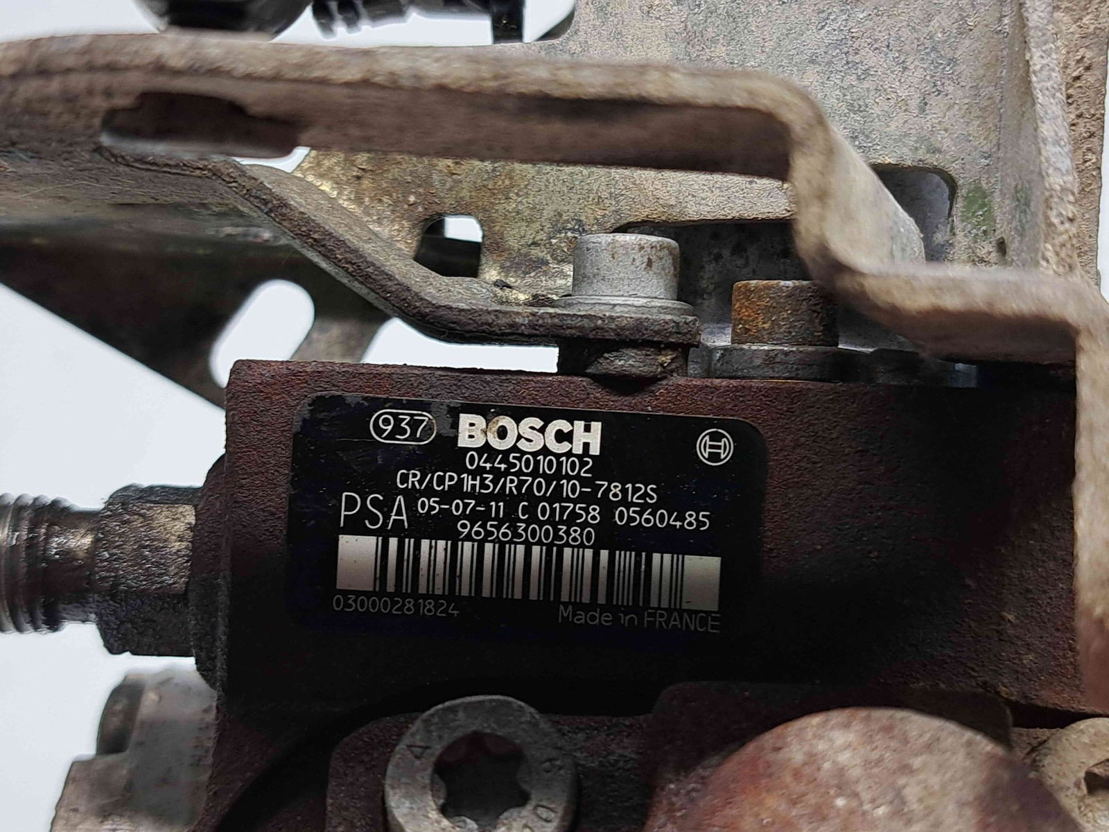 Pompa inalta presiune Citroen C5 (I) [ Fabr 2001-2005] 0445010102 1.6 TDCI G8DA 81KW / 110CP - imagine 2