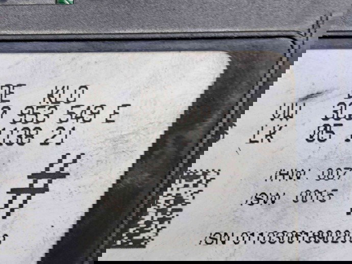  Modul confort Volkswagen Passat B6 (3C2) [Fabr 2005-2010] 3C0953549