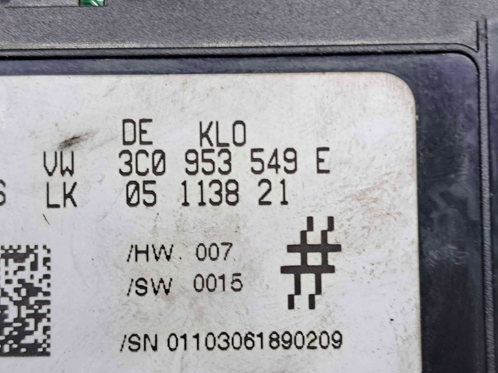 Modul confort Volkswagen Passat B6 (3C2) [Fabr 2005-2010] 3C0953549 - imagine 4