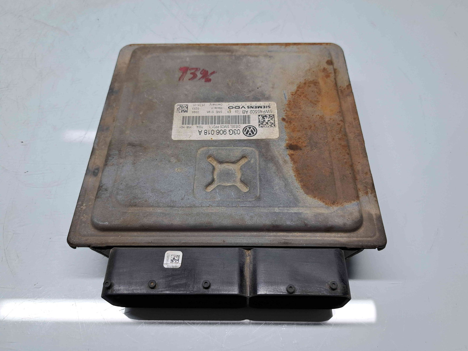 Calculator motor ECU Volkswagen Passat B6 (3C2) [Fabr 2005-2010] 03G906018A 2.0 TDI BKP 103KW / 140CP - imagine 2