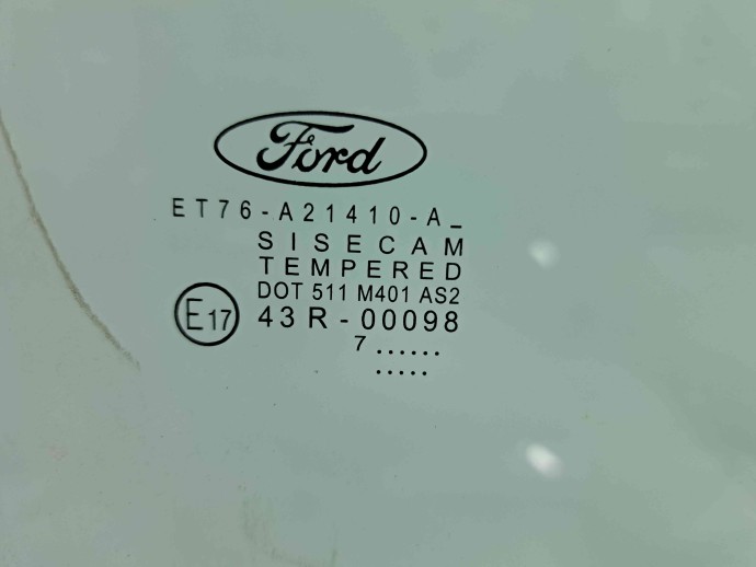 Geam usa dreapta fata Ford Tourneo Courier [Fabr 2014-2020] OEM