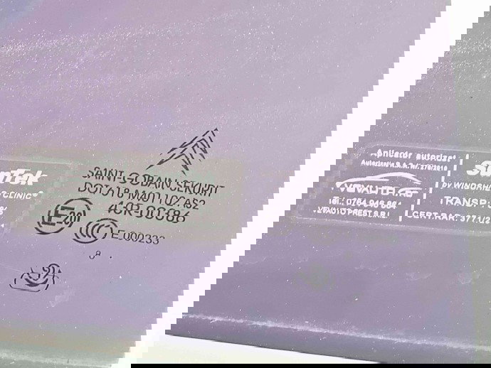 Geam usa dreapta spate Citroen C5 (III) [Fabr 2008-2017] OEM