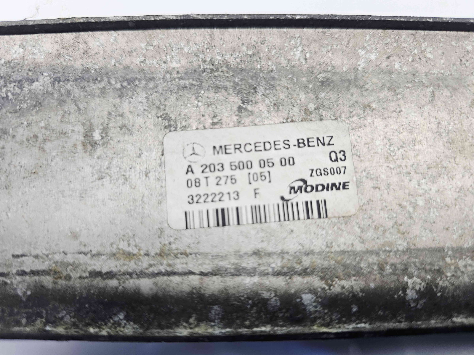 Radiator intercooler Mercedes Clasa C Coupe (CL203) [Fabr 2001-2011] A2035000500 2.2 CDI 646963 110KW / 150CP - imagine 7