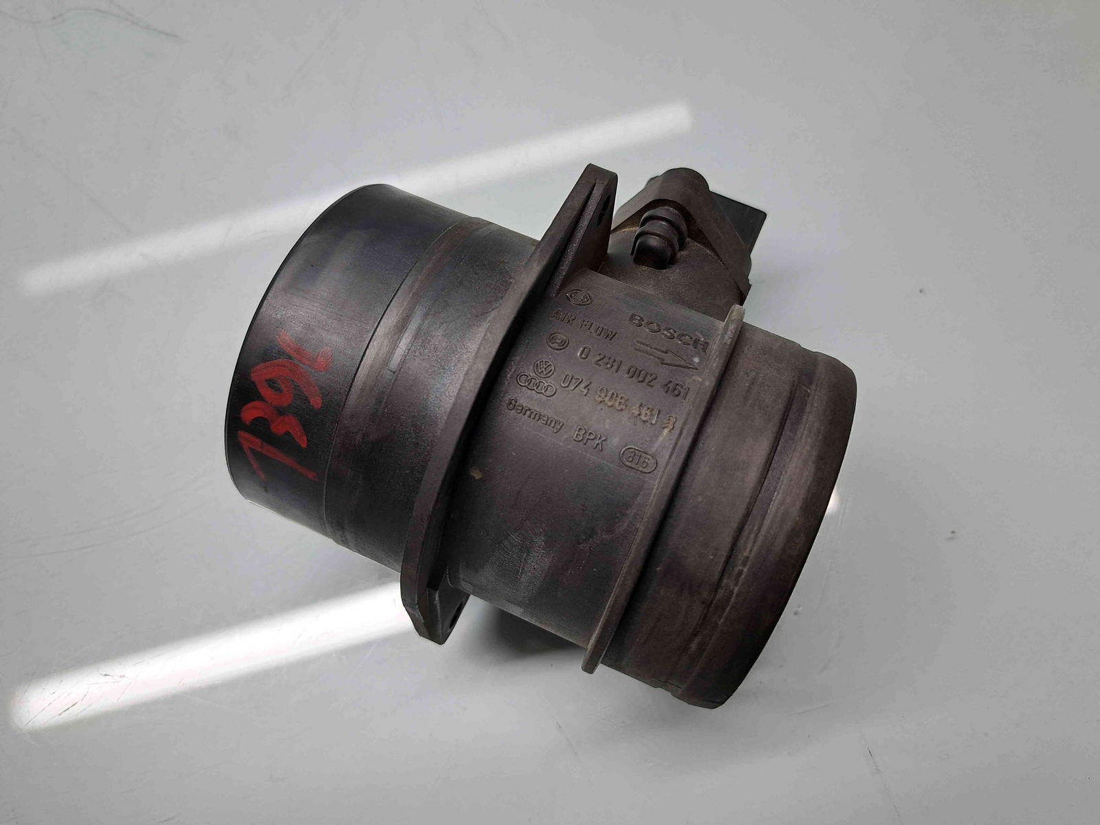 Debitmetru aer Skoda Octavia 2 (1Z3) [Fabr 2004-2013] 0281002461 / 074906461B 2.0 TDI BKP 103KW / 140CP - imagine 2