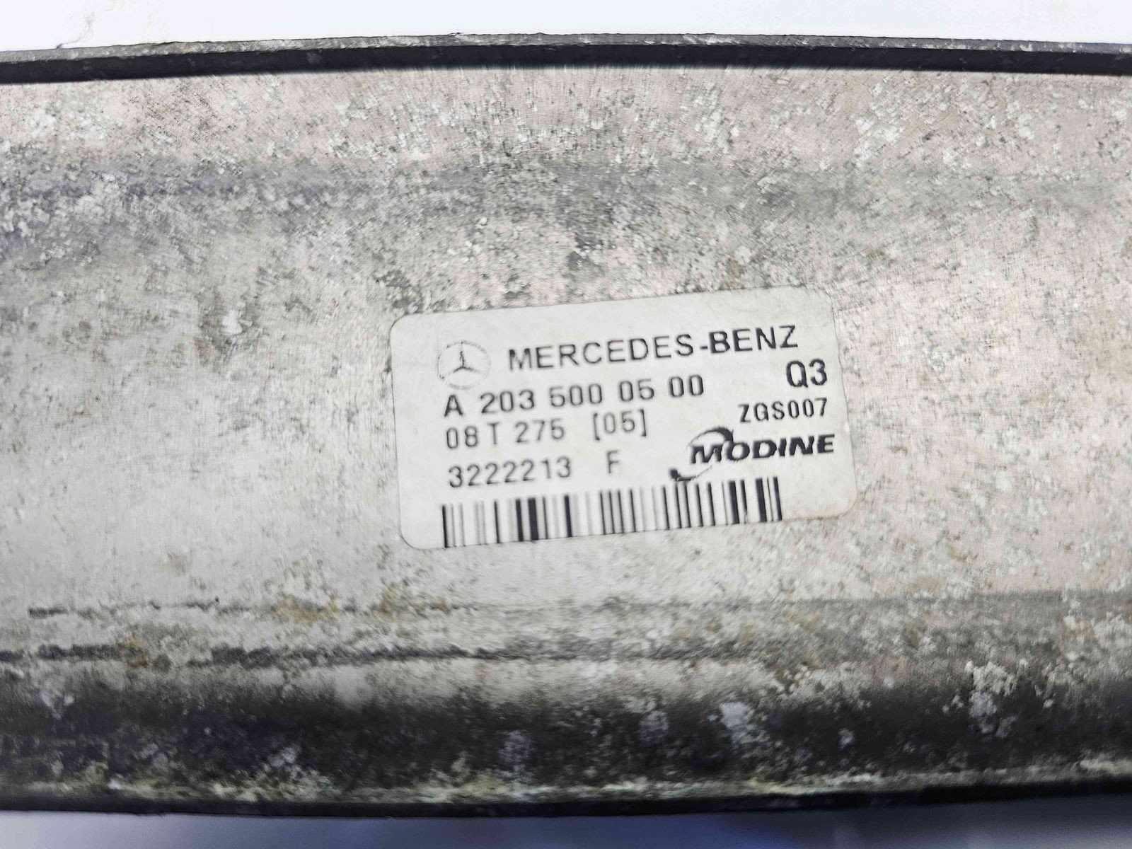 Radiator intercooler Mercedes Clasa C T-Model (S203) [Fabr 2001-2007] A2035000500 2.2 CDI 646963 110KW / 150CP - imagine 2