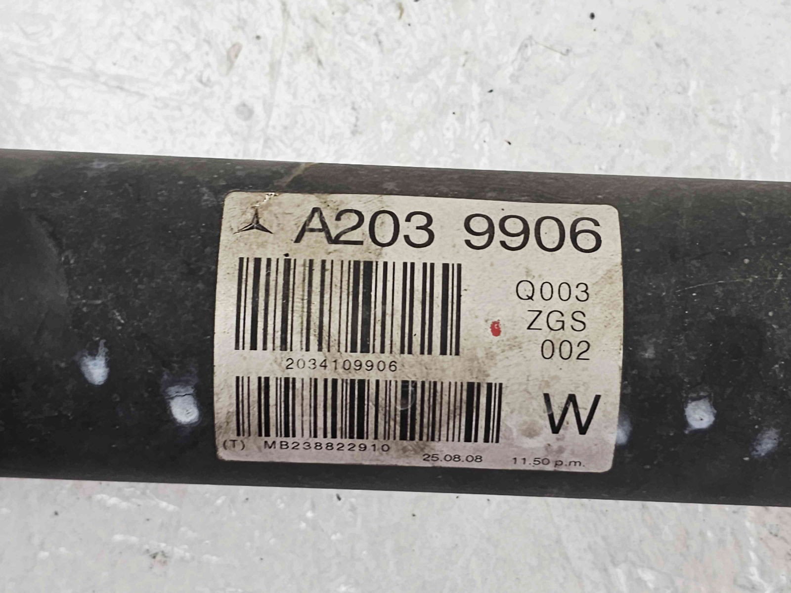 Cardan Mercedes Clasa CLK (C209) [Fabr 2002-2009] A2039906 2.2 CDI 646963 110KW / 150CP - imagine 2