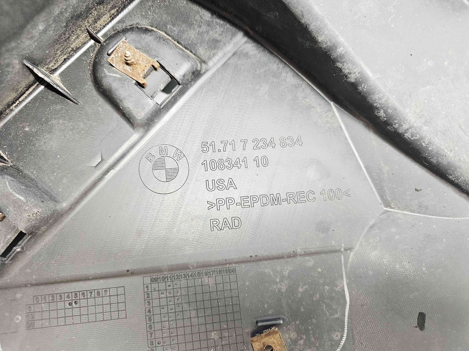 Carenaj roata dreapta fata Bmw X5 (E70) [Fabr 2007-2013] 7234834 - imagine 3