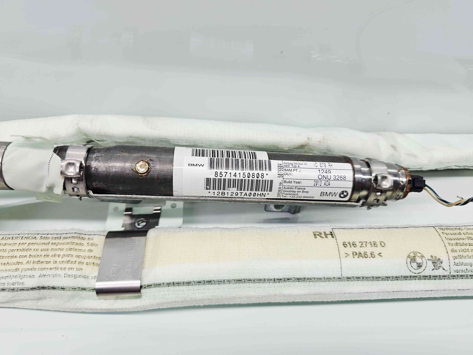 Airbag cortina dreapta Bmw X5 (E70) [Fabr 2007-2013] 85714150808 - imagine 4