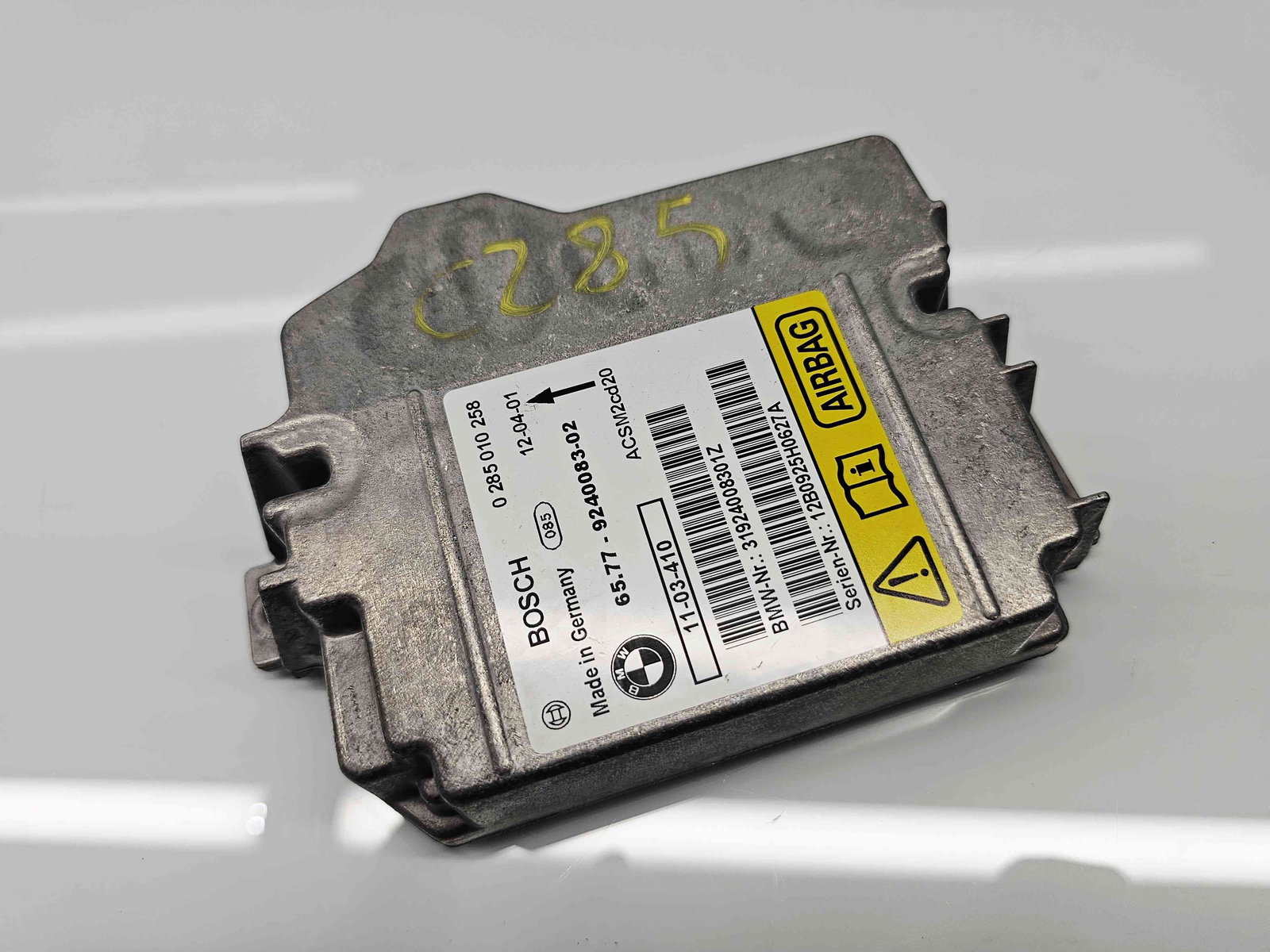 Calculator airbag Bmw X5 (E70) [Fabr 2007-2013] 65.77-9240083-02 3.0 N57D30 180KW / 245CP - imagine 4