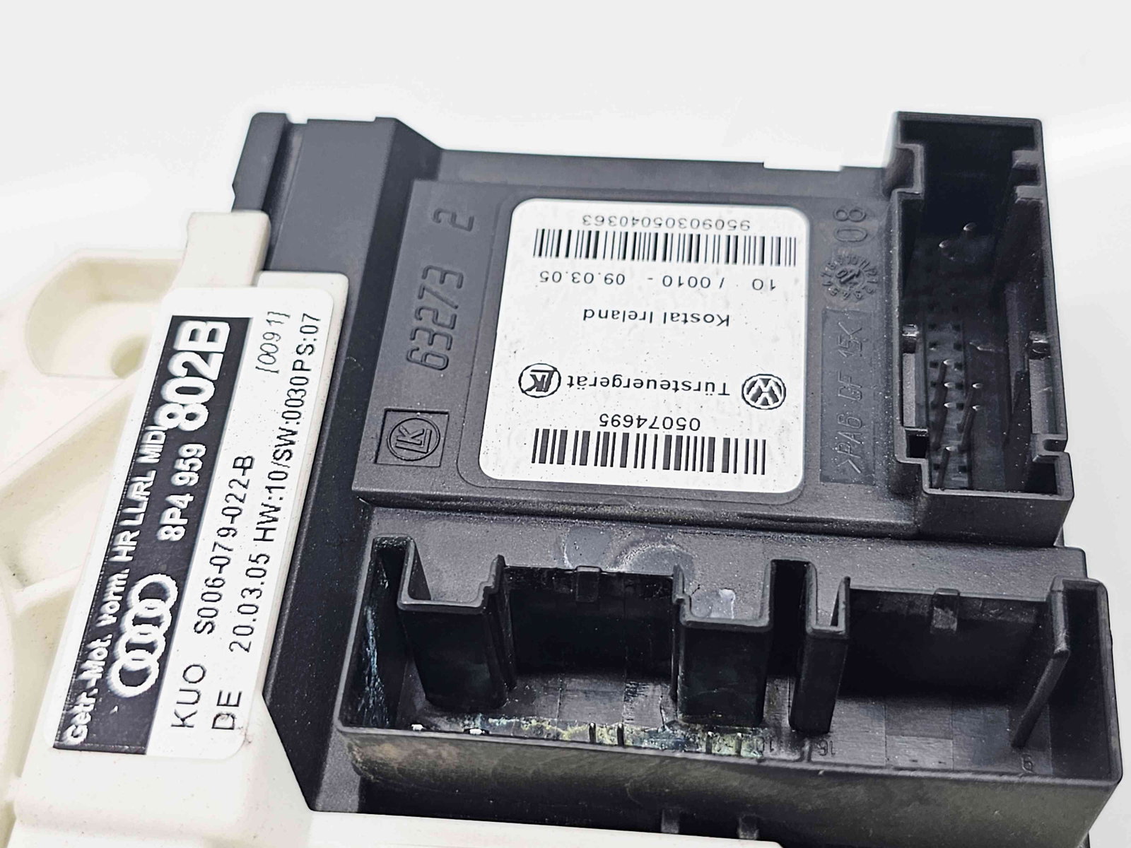 Motoras geam dreapta spate Audi A3 Sportback (8PA) [Fabr 2004-2013] 8P4959802B - imagine 5